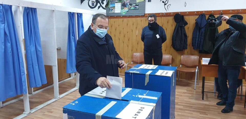 Gheorghe Flutur a votat pentru alegerile parlamentare la Gura Humorului