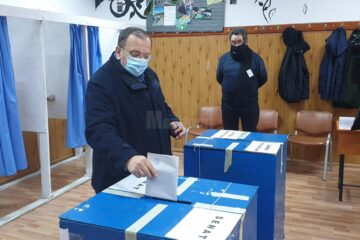 Gheorghe Flutur a votat pentru alegerile parlamentare la Gura Humorului