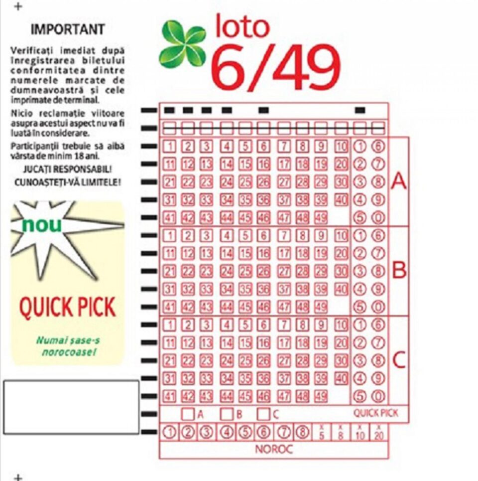 Un sucevean a câștigat 1,5 milioane de euro la Loto 6/49