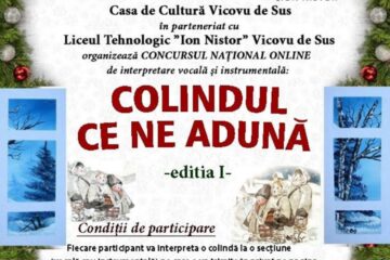 Concursul național online de interpretare vocală și instrumentală „Colindul ce ne adună”, ediția I