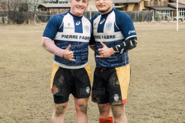 Doi dintre humorenii selecționați, Irinel Sebastian Legean și Sebastian Vasilovici Doi dintre humorenii selecționați, Irinel Sebastian Legean și Sebastian Vasilovici