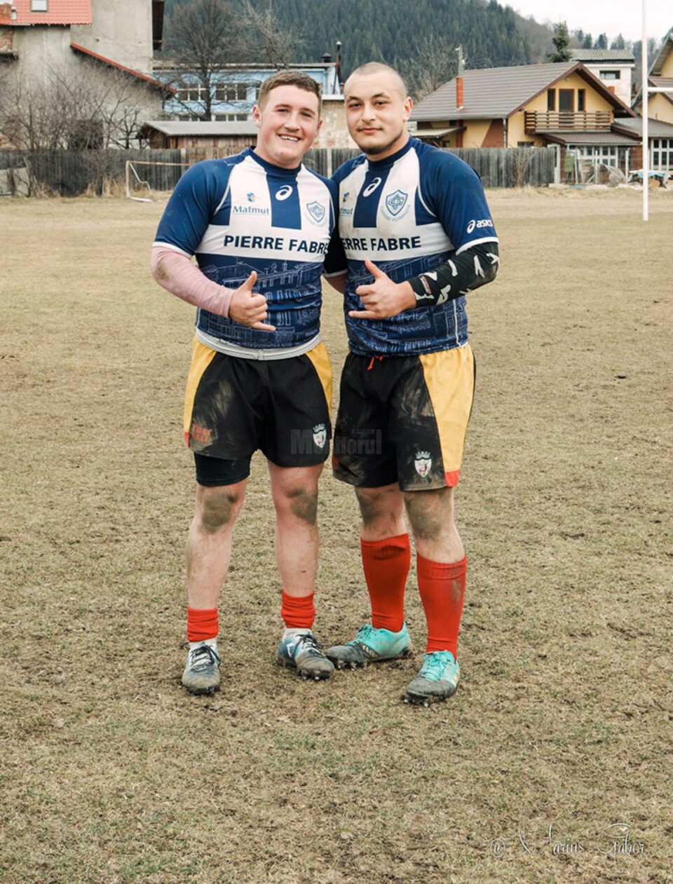 Doi dintre humorenii selecționați, Irinel Sebastian Legean și Sebastian Vasilovici