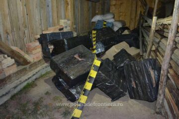 Țigări de contrabandă de aproape 40.000 de euro, confiscate la Falcău
