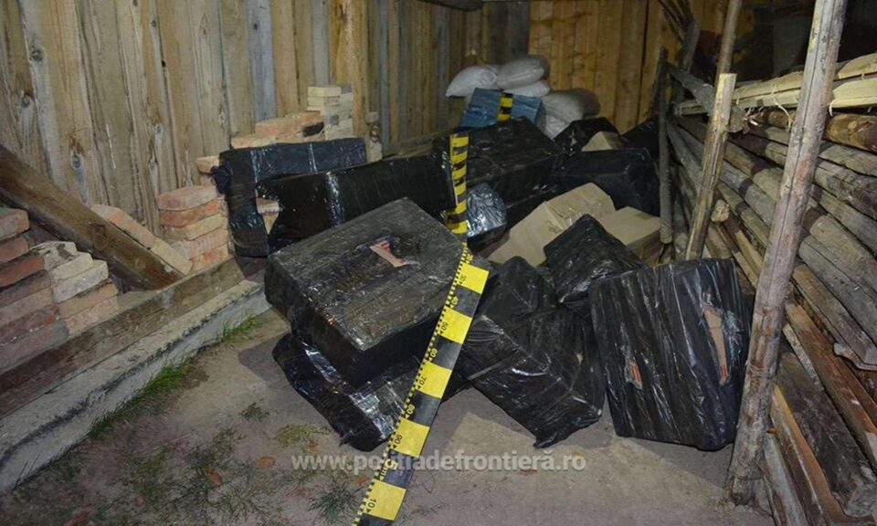 Țigări de contrabandă de aproape 40.000 de euro, confiscate la Falcău