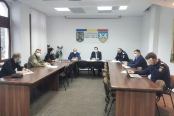 Ședința Comitetului Județean pentru Situații de Urgență Suceava