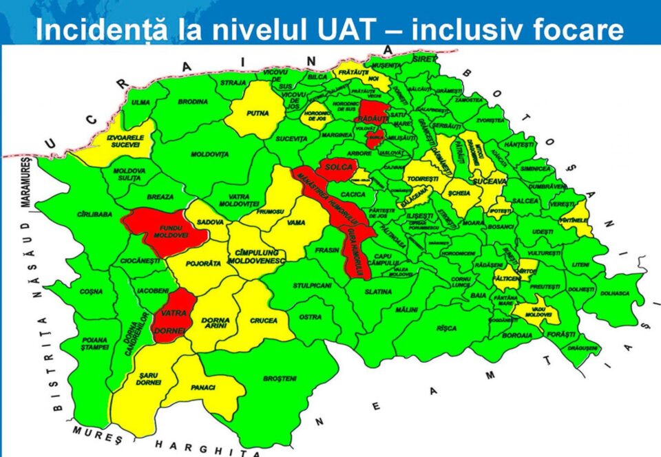 Au scăzut procentul cazurilor pozitive raportat la testări și numărul de decese la persoanele cu Covid