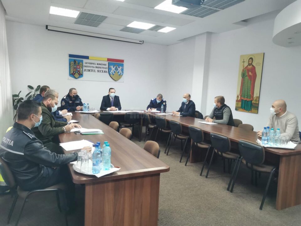 Ședință comună la sediul Prefecturii Suceava Ședință comună la sediul Prefecturii Suceava