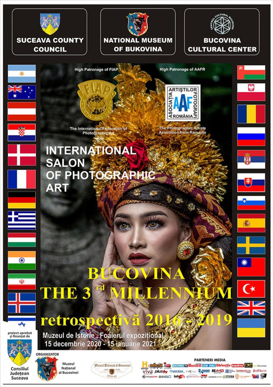 Retrospectiva 2016-2019 a Salonului Internațional de Artă Fotografică „Bucovina Mileniul III”, la Muzeul de Istorie Retrospectiva 2016-2019 a Salonului Internațional de Artă Fotografică „Bucovina Mileniul III”, la Muzeul de Istorie
