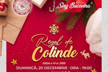 „Regal de colinde”, ediția a IV-a, duminică, exclusiv online