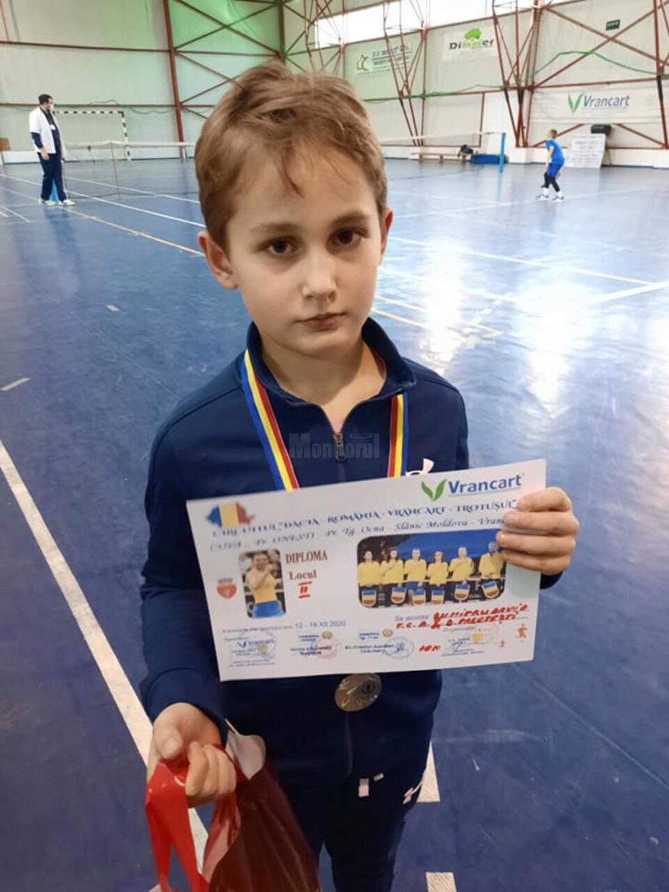 David Dumitru este un veritabil colecționar de trofee la cei doar 10 ani ai săi