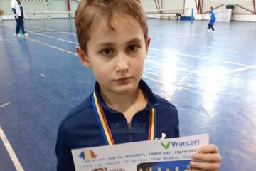 David Dumitru este un veritabil colecționar de trofee la cei doar 10 ani ai săi