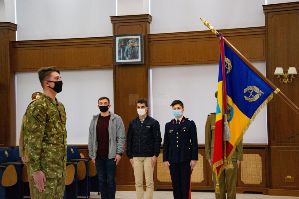 Bogdan Daniliuc, care urmează studiile la United States Military Academy West Point, a depus jurământul de credință față de neam și țară