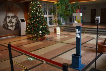 Marcaje și măsuri de protecție anti-Covid la USV