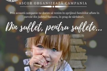 Campania „Din suflet, pentru suflete...”, lansată de ASCOR Suceava