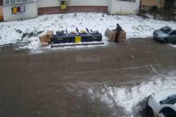 Amenzi pentru depozitarea greșită a deșeurilor, aplicate după ce s-au montat camere video de supraveghere