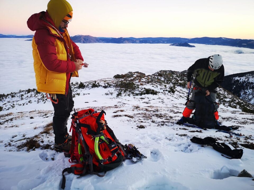 Imagini superbe surprinse de alpinistii suceveni, in weekend, in Muntii Rodnei