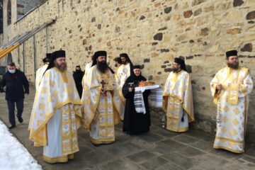 Preasfințitul Damaschin Dorneanul a participat, împreună cu un sobor de preoți, la cel de-al doilea hram al Mănăstirii Voroneț