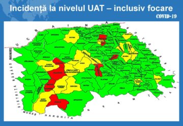 89 din cele 114 localități din județul Suceava sunt în zona verde, cu incidența cazurilor de Covid sub 1,5 la mie