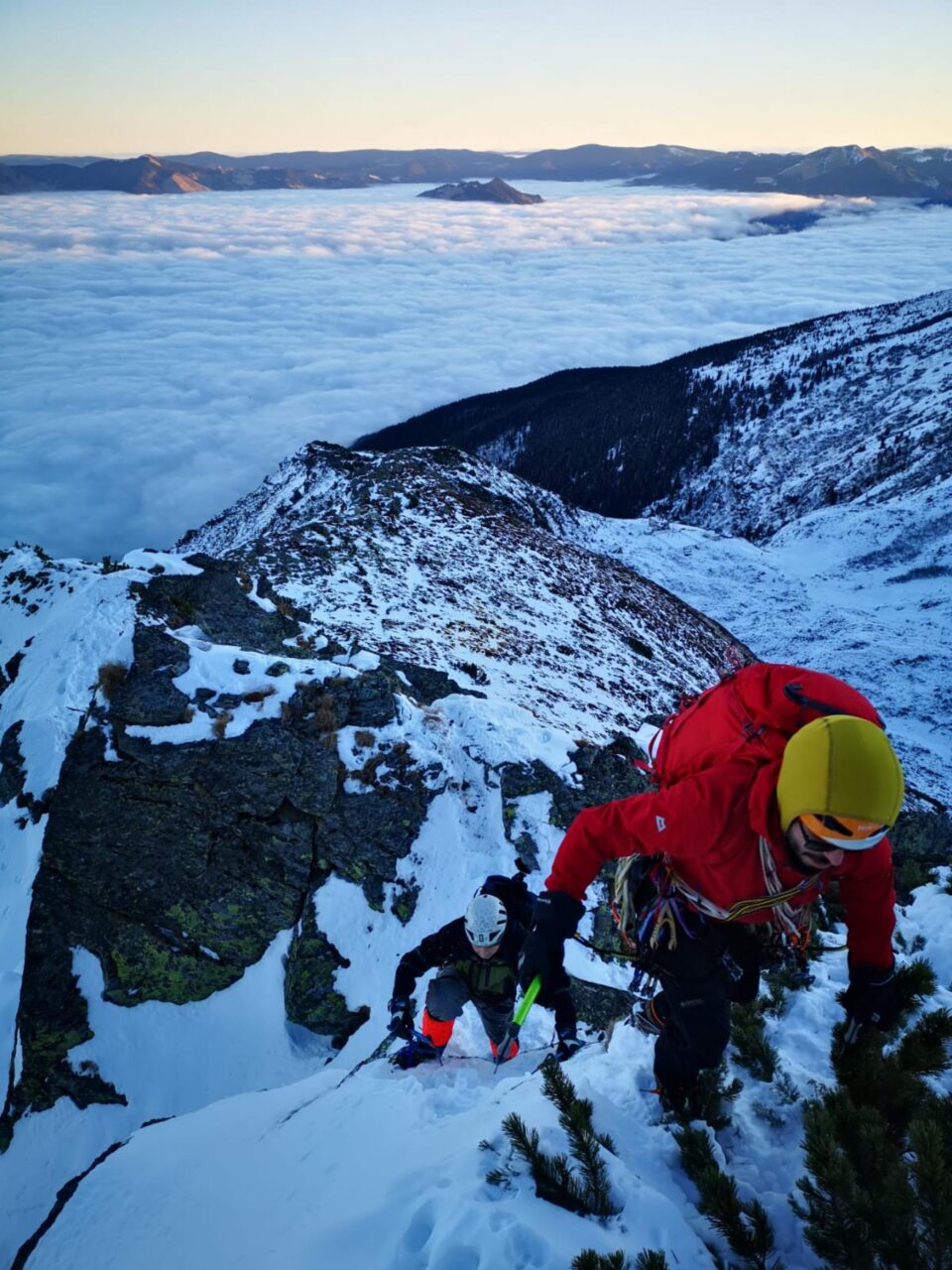 Imagini superbe surprinse de alpinistii suceveni, in weekend, in Muntii Rodnei