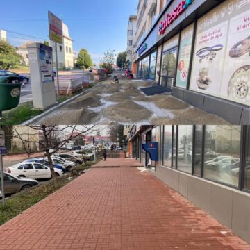 Lucrările de refacere a treptelor și aleilor aferente, finalizate în mai multe zone din municipiul Suceava
