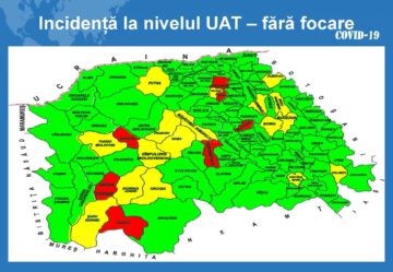 89 din cele 114 localități din județul Suceava sunt în zona verde, cu incidența cazurilor de Covid sub 1,5 la mie