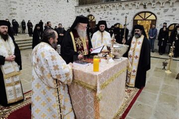 Ceremonia de deschidere a noului magazin religios în incinta Mănăstirii ”Sf. Ioan cel Nou”