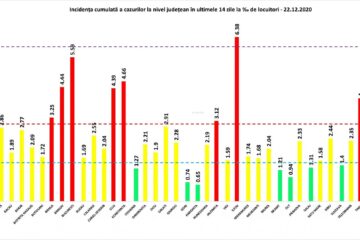 Incidența cazurilor