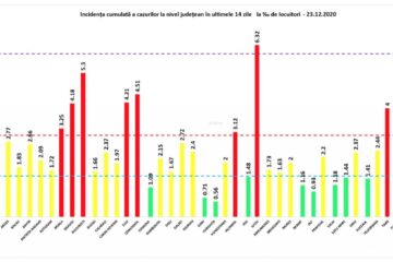 Incidența cazurilor