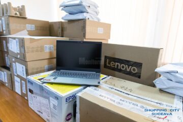 Shopping City Suceava a sponsorizat Centrul Școlar de Educație Incluzivă Suceava cu echipamente în valoare de peste 10.000 de euro