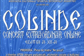 Concert extraordinar de colinde al Asociației Culturale „Sfântul Mitropolit Dosoftei”