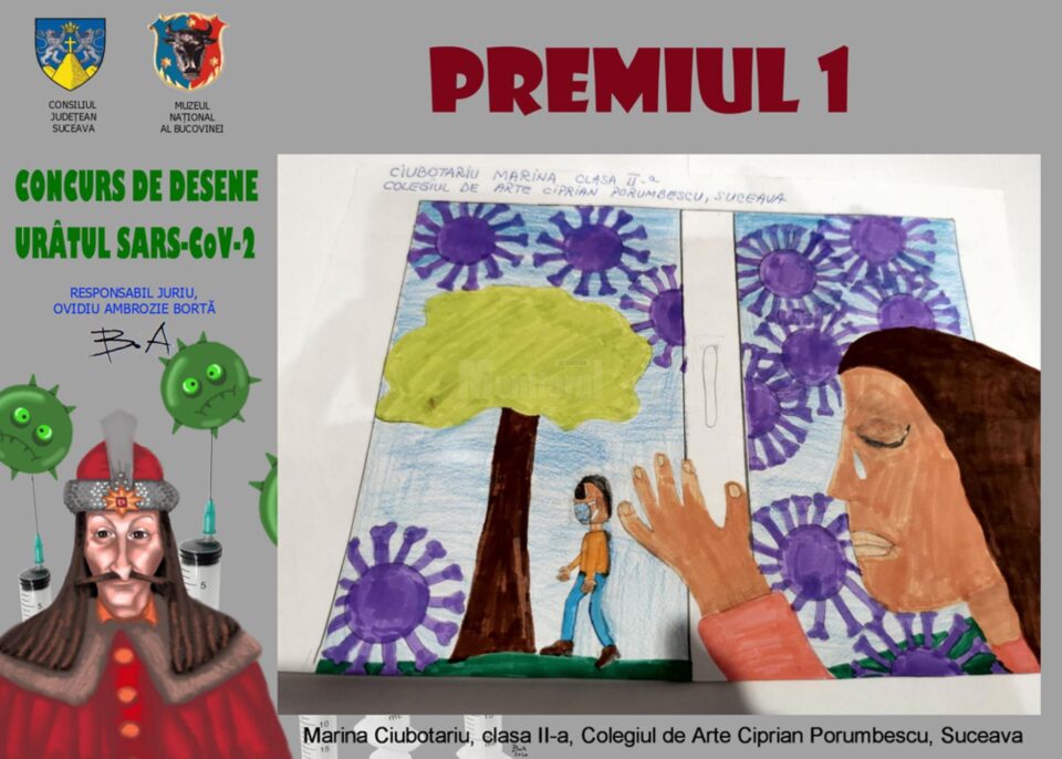 Marina Ciubotariu, clasa a II-a, Colegiul de Artă „Ciprian Porumbescu”, Suceava