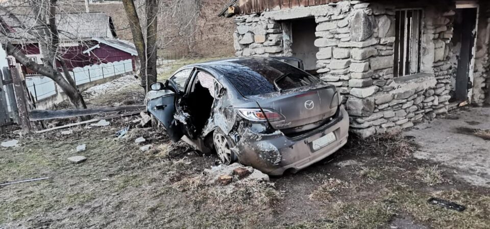 Accident cu o persoana incarcerata la Stulpicani