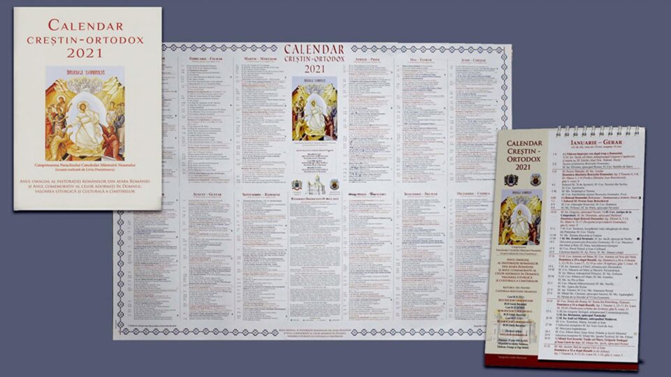 Calendarul ortodox bisericesc pe 2021. Noutăți.