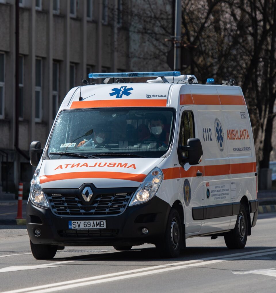 Cei doi frați au ajuns la Spitalul Județean Suceava