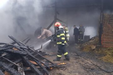 Incendiul de la Râșca, pornit de la o afumătoare