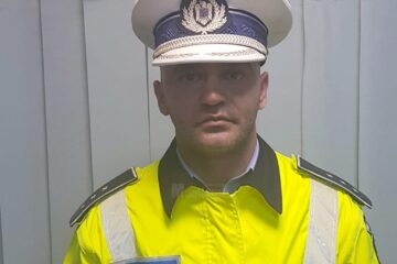 Ofițerul de poliție rutieră Alexandru Duțuc