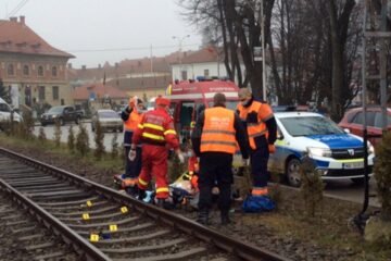 Ionel Doboș, cunoscut ca Enți, a fost lovit de locomotiva trenului 5623 Suceava-Putna