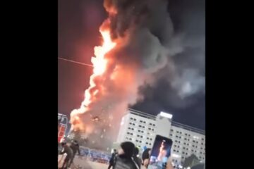 “Incendiu la bradul din centrul Sucevei”, o farsă MSGA care s-a propagat rapid, fiind considerată știre reală