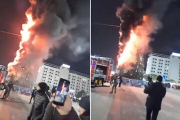 “Incendiu la bradul din centrul Sucevei”, o farsă MSGA care s-a propagat rapid, fiind considerată știre reală