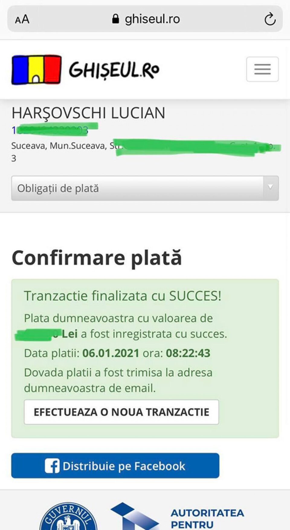 Taxele și impozitele locale în Suceava pot fi plătite la ghișeu dar și online