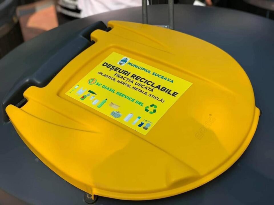 Creștere cu 30% a volumului de deșeuri colectate în municipiul Suceava