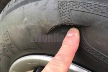 Reținut pentru că a tăiat anvelopele mai multor autoturisme