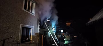 Pompierii din Vatra Dornei au avut de muncă mai bine de trei ore