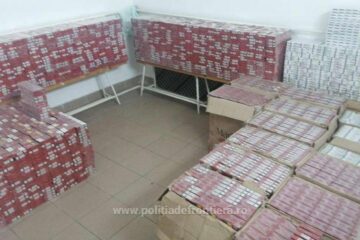 Țigările, în valoare de aproape 204.000 de lei, au fost confiscate