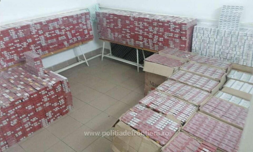 Țigările, în valoare de aproape 204.000 de lei, au fost confiscate