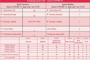 Evidența paturilor în ATI