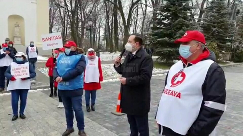 Prefectul de Suceava i-a asigurat pe sindicaliștii SANITAS de susținere