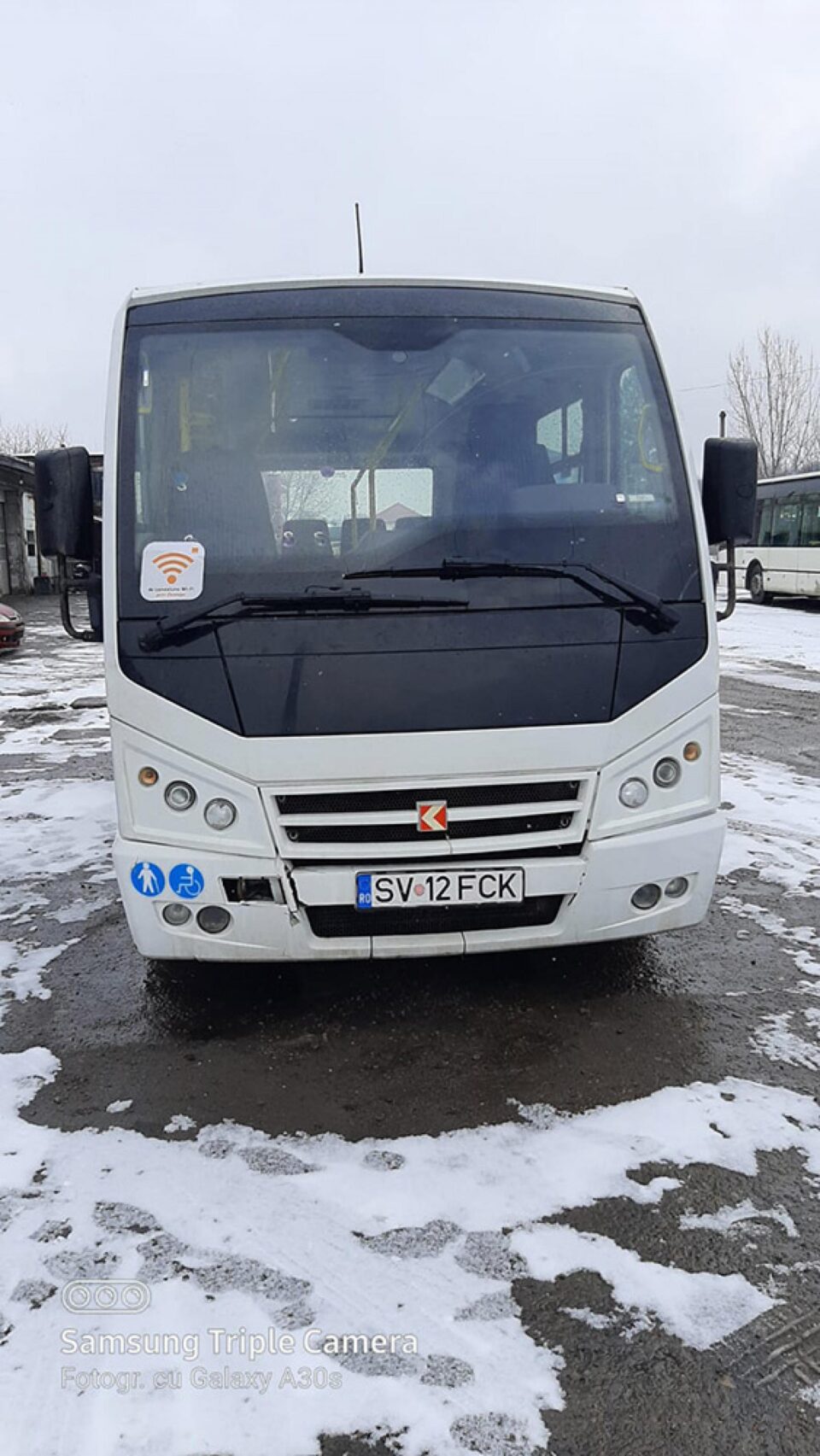 Microbuzul de pe linia 15