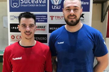 Noii jucători ai celor de la CSU din Suceava, Cătălin Costea și Bogdan Păunescu