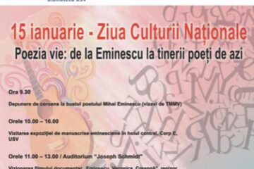 Ziua Culturii Naționale, sărbătorită, conform tradiției, și în acest an la USV